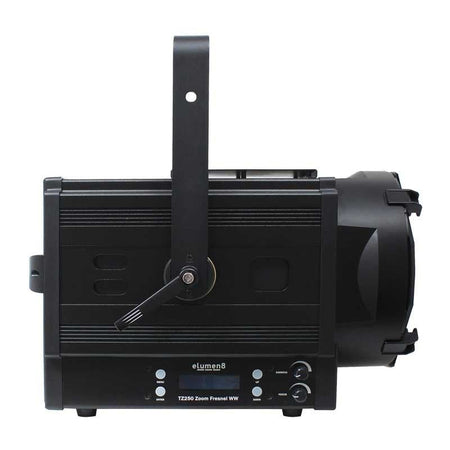 eLumen8 TZ 250F LED Zoom Fresnel WW - Proyector de Teatro de 250W y 3200K con Visera - Tempo Shop