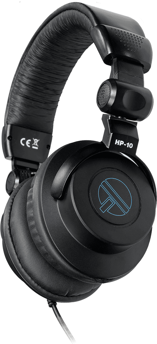 QUIK LOK EQLHP10 - QUIKLOK HP10 PRO STUDIO HEADPHONES