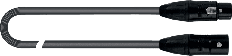 QUIK LOK EQLJUST-MF-15 - PVC XLR/XLR MICROPHONE CABLE - 15 m