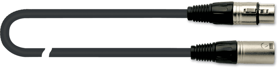 QUIK LOK EQLMX775-3 - PVC XLR/XLR MICROPHONE CABLE - 3 m