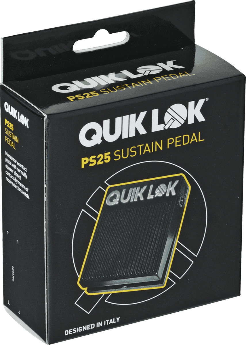 QUIK LOK EQLPS25 - KEYBOARD SUSTAIN PEDAL