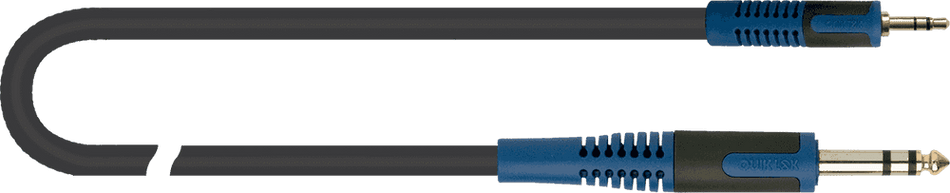 QUIK LOK EQLRKSA139-2 - PVC AUDIO CABLE JACK STEREO-MINI JACK STEREO - 2 m