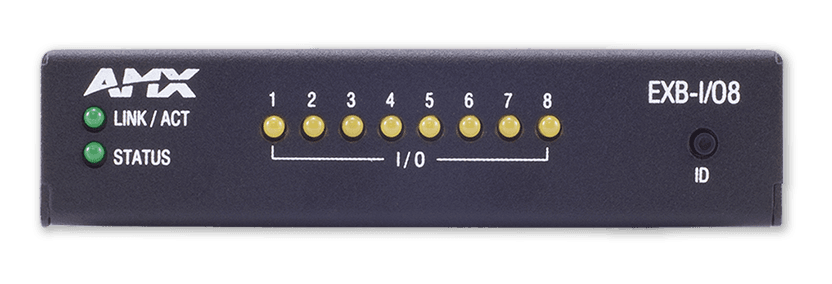 AMX EXB-I/O8 - Interfaz de Expansión de Entradas/Salidas por Ethernet