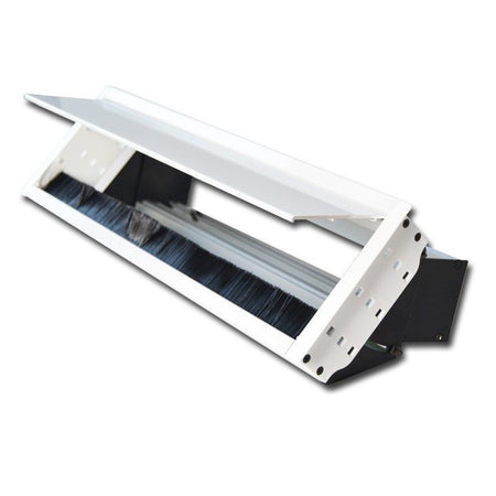 FactorRACK 008-3031 - Caja de Conexiones para Empotrar 270mm Blanca con Tapa y Cepillo