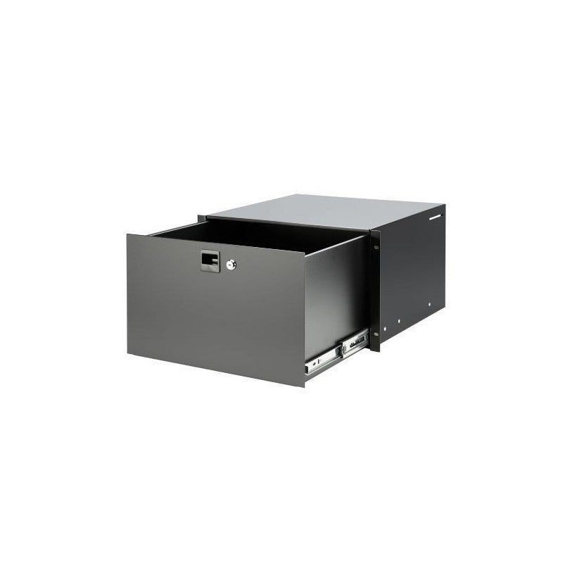 FactorRACK 87406 - Cajón Rack 6U de Acero para Micrófonos