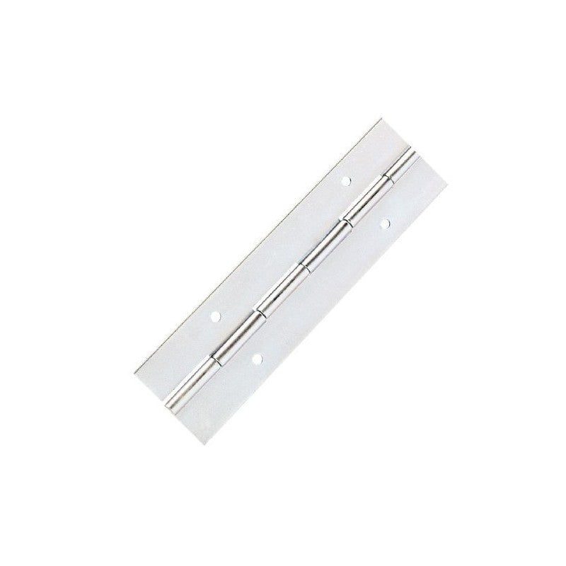 FactorRACK Bisagra de Piano 183x38 - Herraje de Acero Galvanizado