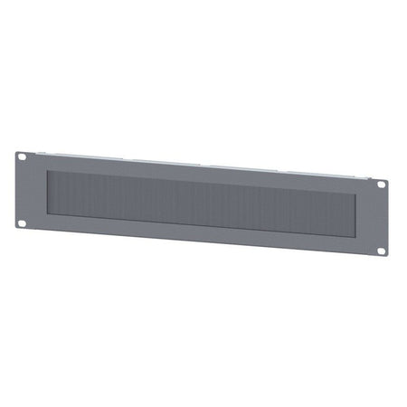 FactorRACK BSB01 - Carátula 2U con cepillo para rack 19"
