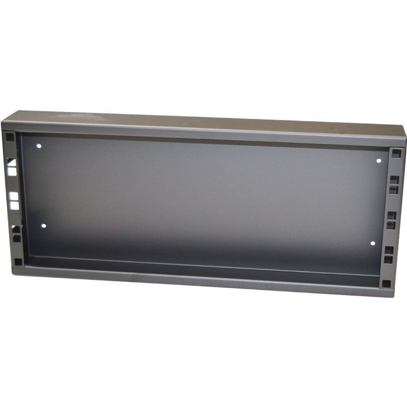 FactorRACK Cajetín Rack 19 3U - Caja de instalación metálica