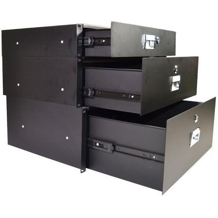 FactorRACK Cajón 19" 3U - Almacenamiento rack seguro