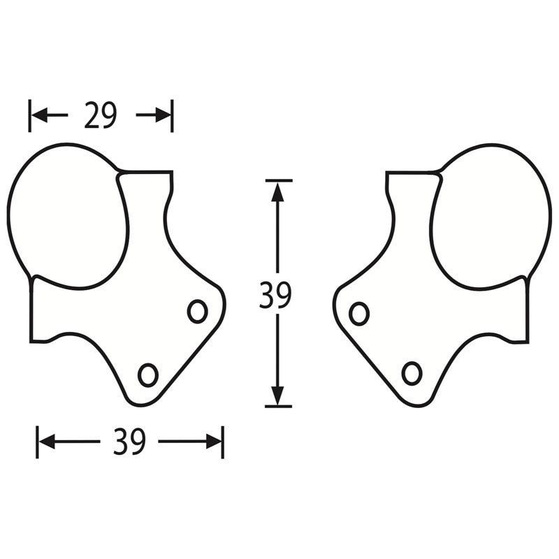 FactorRACK Cantonera 3 Patas - Refuerzo de acero sin rebaje - Tempo Shop