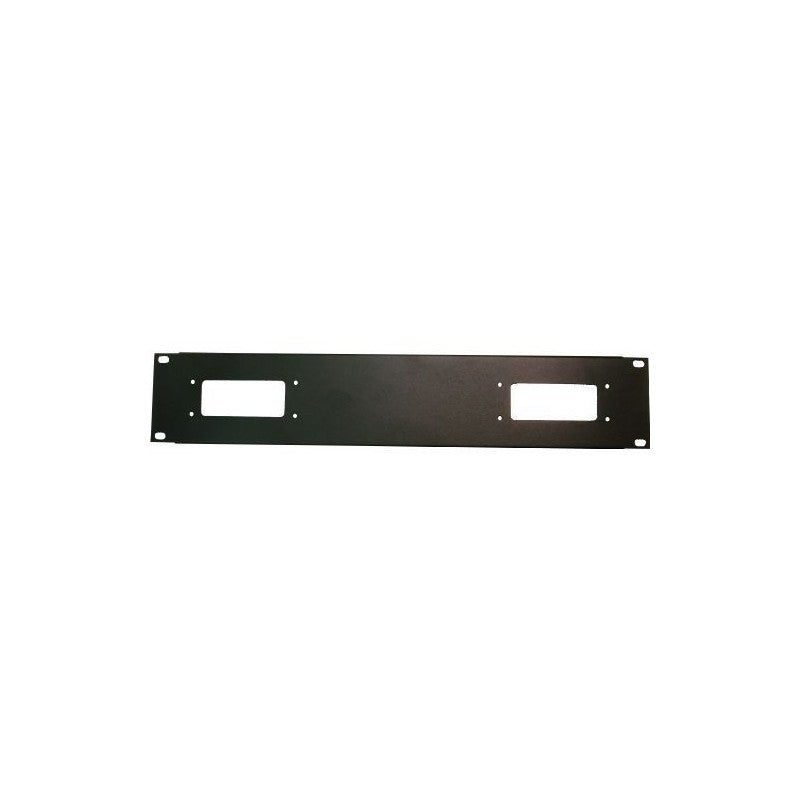 FactorRACK Carátula 2 Harting 16 - Panel 2 Unidades Rack 19"