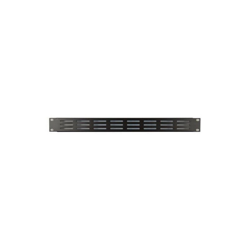 FactorRACK Carátula Ventilada 1U - Panel de acero para rack