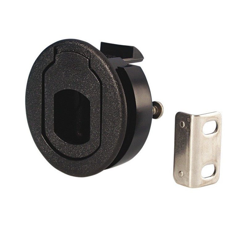 FactorRACK Cierre 60x60 - Palanca Embutida de Plástico Negro - Tempo Shop