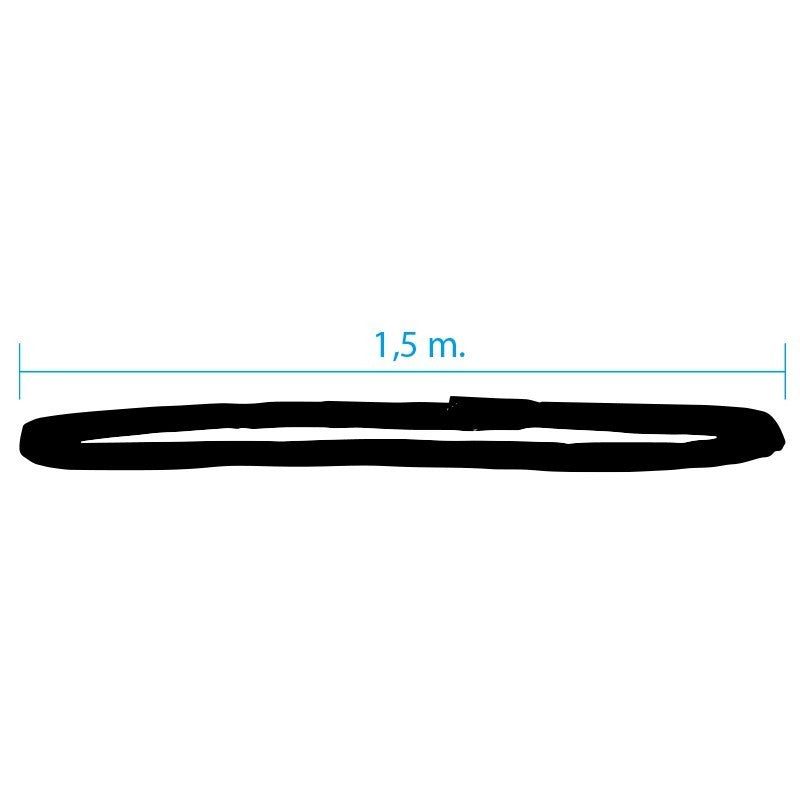 FactorRACK Eslinga Tubular - 1,5 m 2 TN Alma Acero