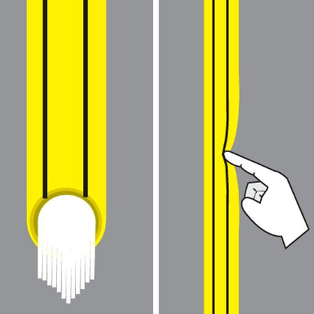FactorRACK Eslinga Tubular - Cinta de Elevación 2T Verde 1m