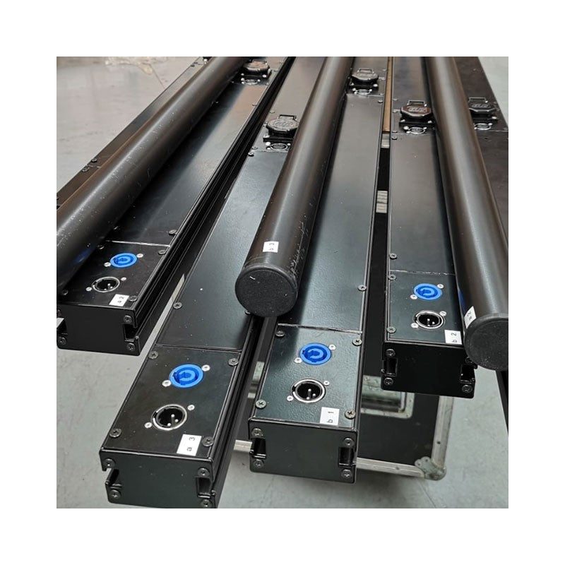 FactorRACK Multibar - Placa Ciega 200 cm Aluminio Negro - Tempo Shop