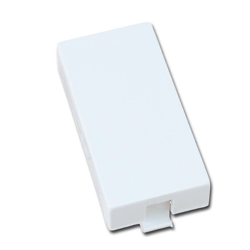 FactorRACK Panel Ciego 45x22.5mm - Tapa para Cajas de Mecanismos y Perfiles
