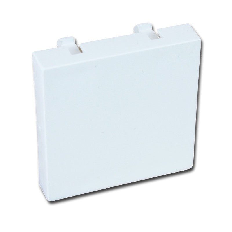 FactorRACK Panel Ciego 45x45 mm - Tapa para Cajas de Mecanismos y Perfiles