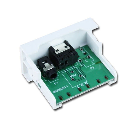 FactorRACK Panel Mini Jack 3,5 mm - Módulo de Conexión para Carril (45 x 22,5 mm)