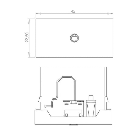FactorRACK Panel Mini Jack 3,5 mm - Módulo de Conexión para Carril (45 x 22,5 mm)