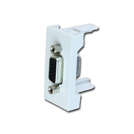 FactorRACK Panel VGA Hembra 15-pin - Módulo de Conexión 45 x 22,5 mm para Carril