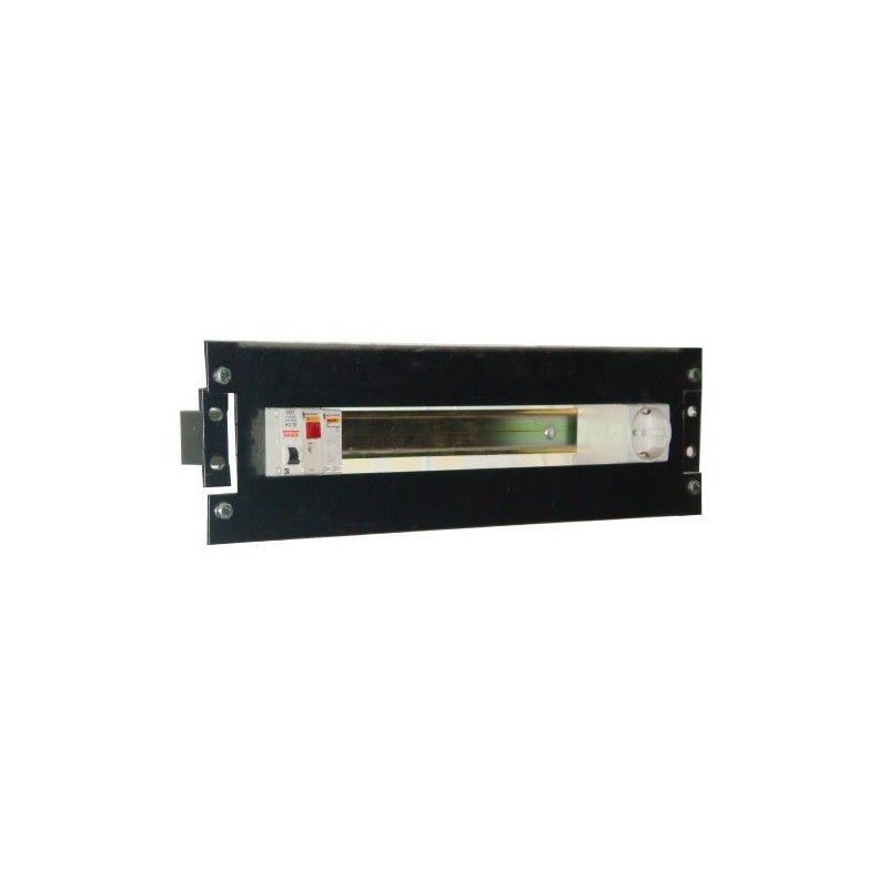 FactorRACK Perfil Omega para Carril DIN en Rack 19" - 3U de Altura