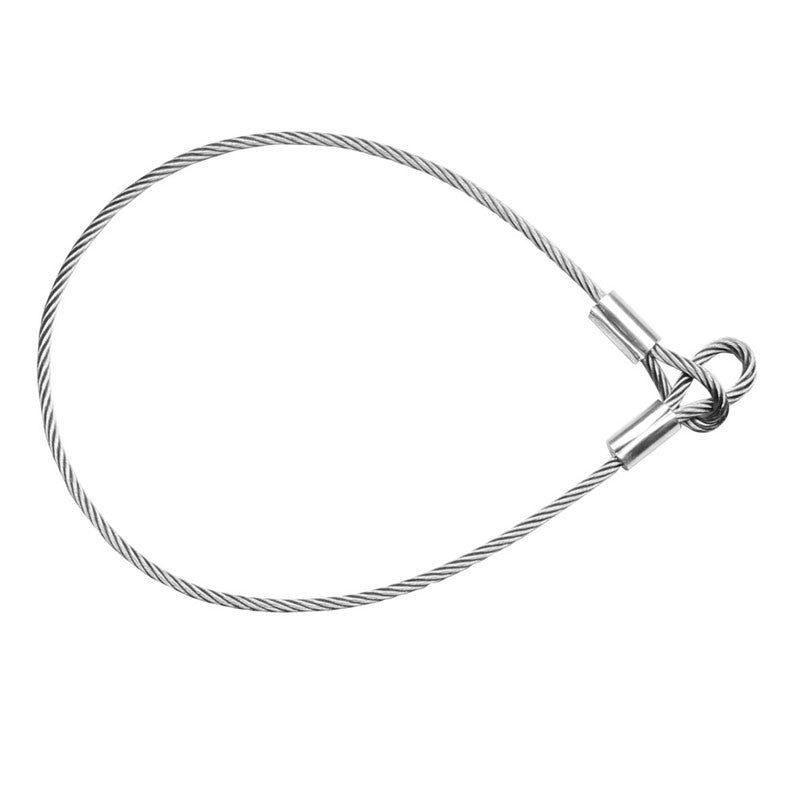 FactorRACK Tope Tapa 340mm - Cable acero inoxidable