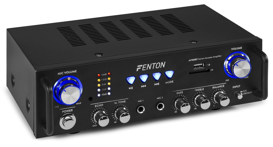 Fenton AV100BT - Amplificador estéreo Hifi - Tempo Shop