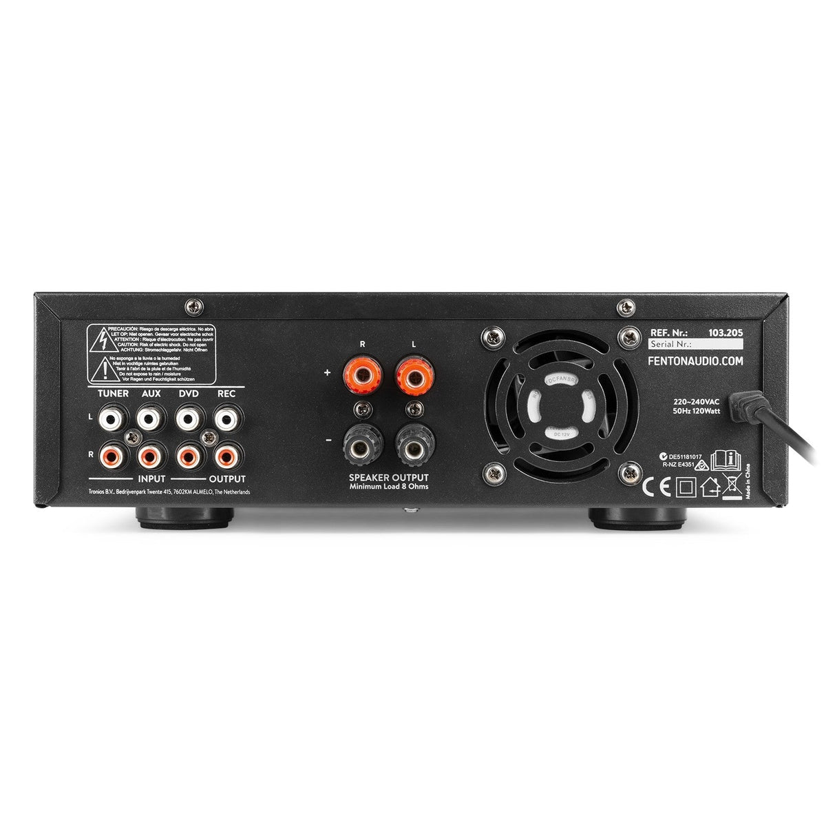 Fenton AV120BT - Amplificador estéreo Hifi - Tempo Shop