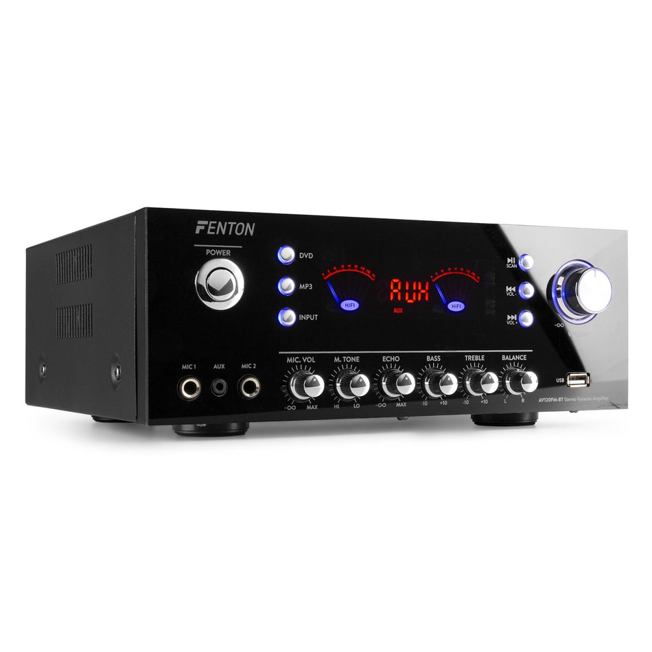 Fenton AV120FM - BT - Amplificador estéreo Hifi - Tempo Shop