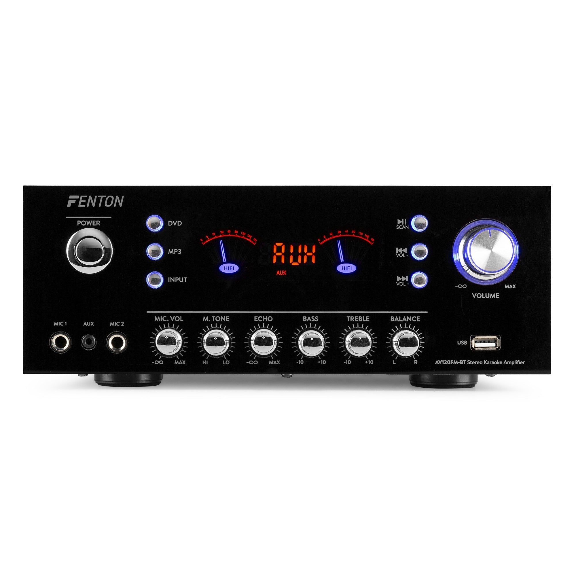 Fenton AV120FM - BT - Amplificador estéreo Hifi - Tempo Shop