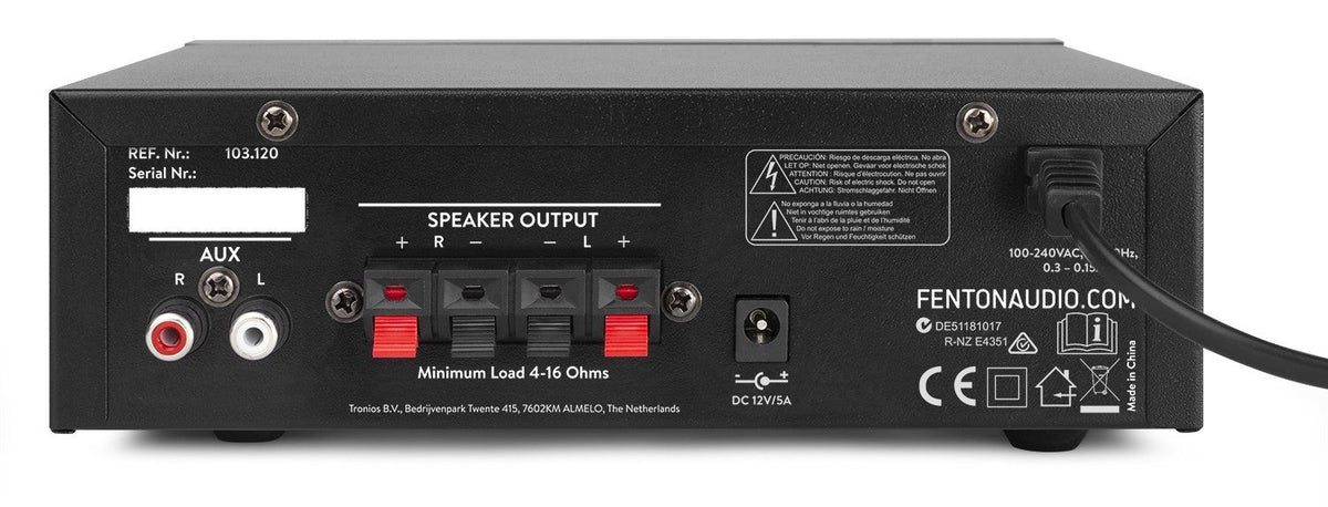 Fenton AV344 - Amplificador MP3 con Batería - Tempo Shop