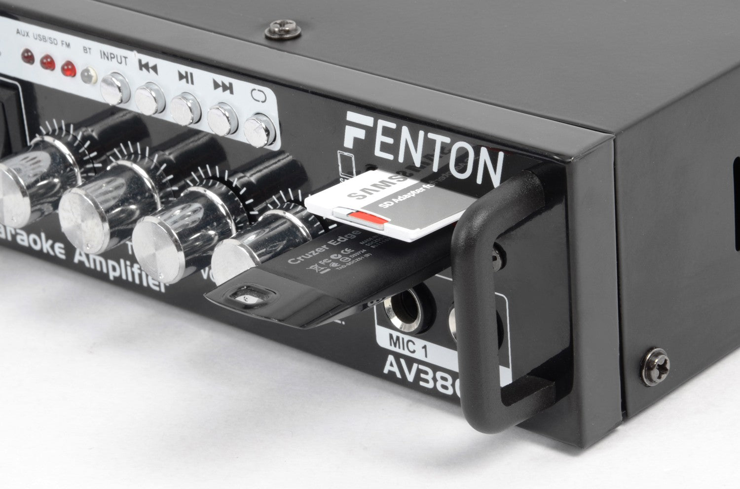Fenton AV380BT - Kit de Amplificador con bafles USB/SD/BT - Tempo Shop