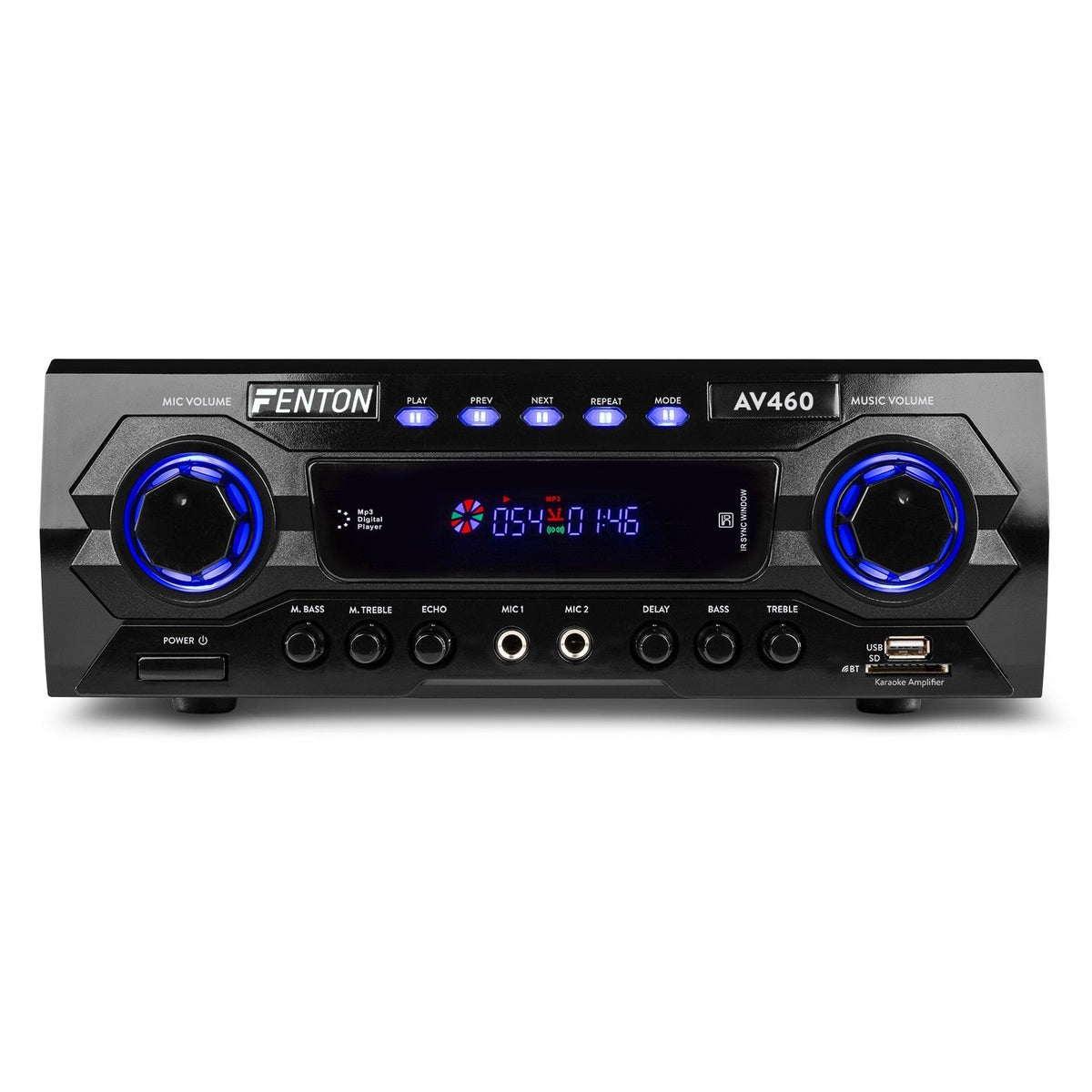 Fenton AV460 - Amplificador con reproductor Multimedia - Tempo Shop