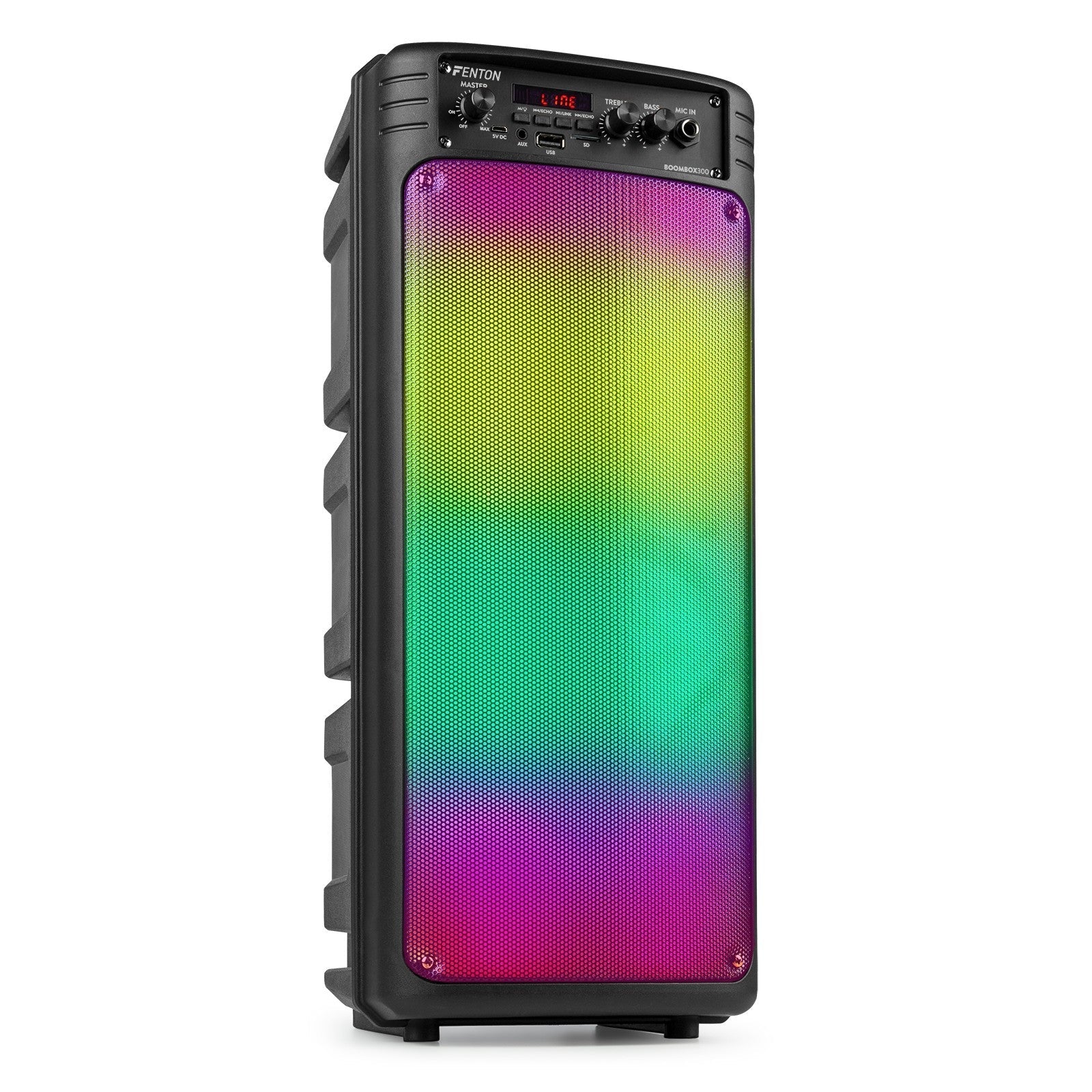 Fenton BoomBox300 - Altavoz Party con LED - Tempo Shop