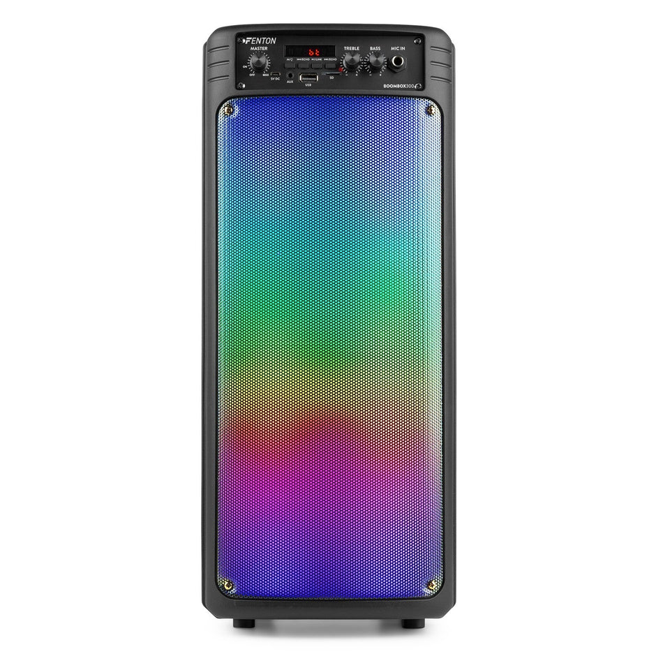 Fenton BoomBox300 - Altavoz Party con LED - Tempo Shop