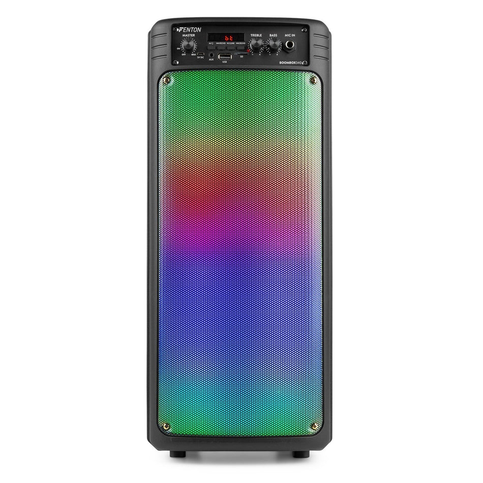Fenton BoomBox340 - Altavoz Party con LED - Tempo Shop