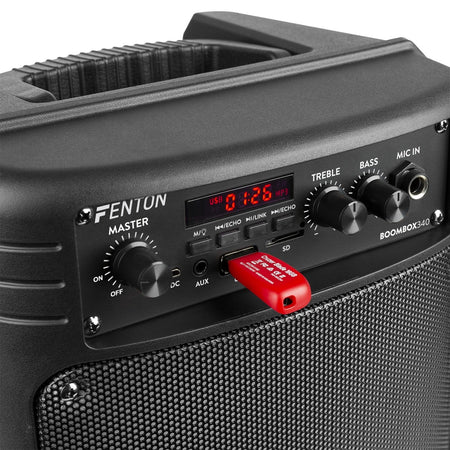 Fenton BoomBox340 - Altavoz Party con LED - Tempo Shop