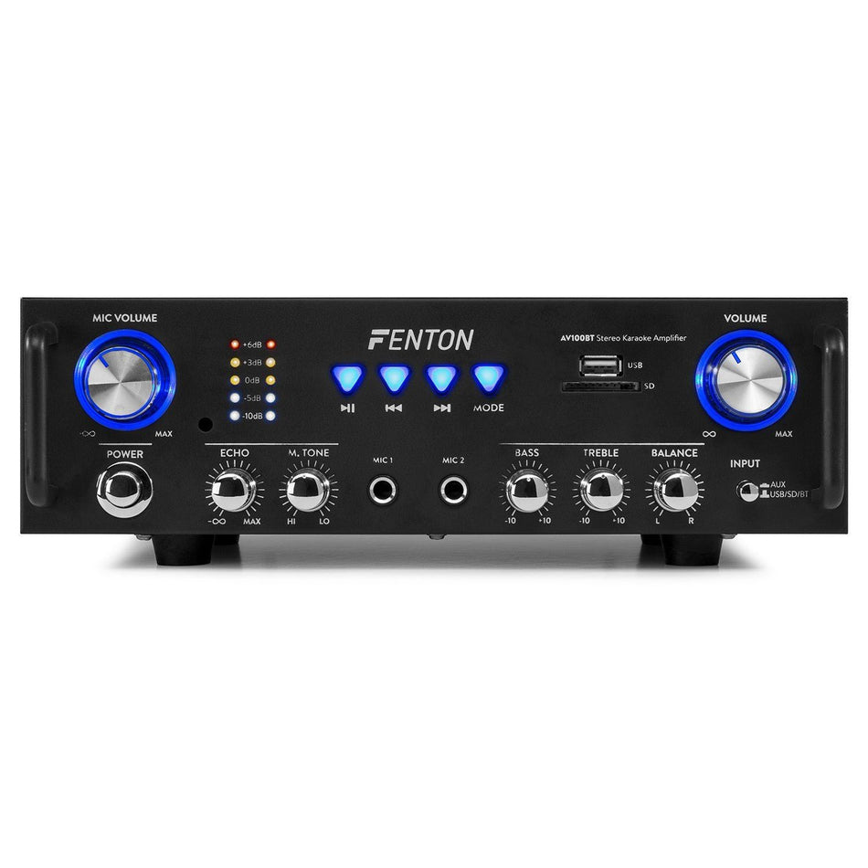 Fenton AV100BT - Amplificador estéreo Hifi - Tempo Shop