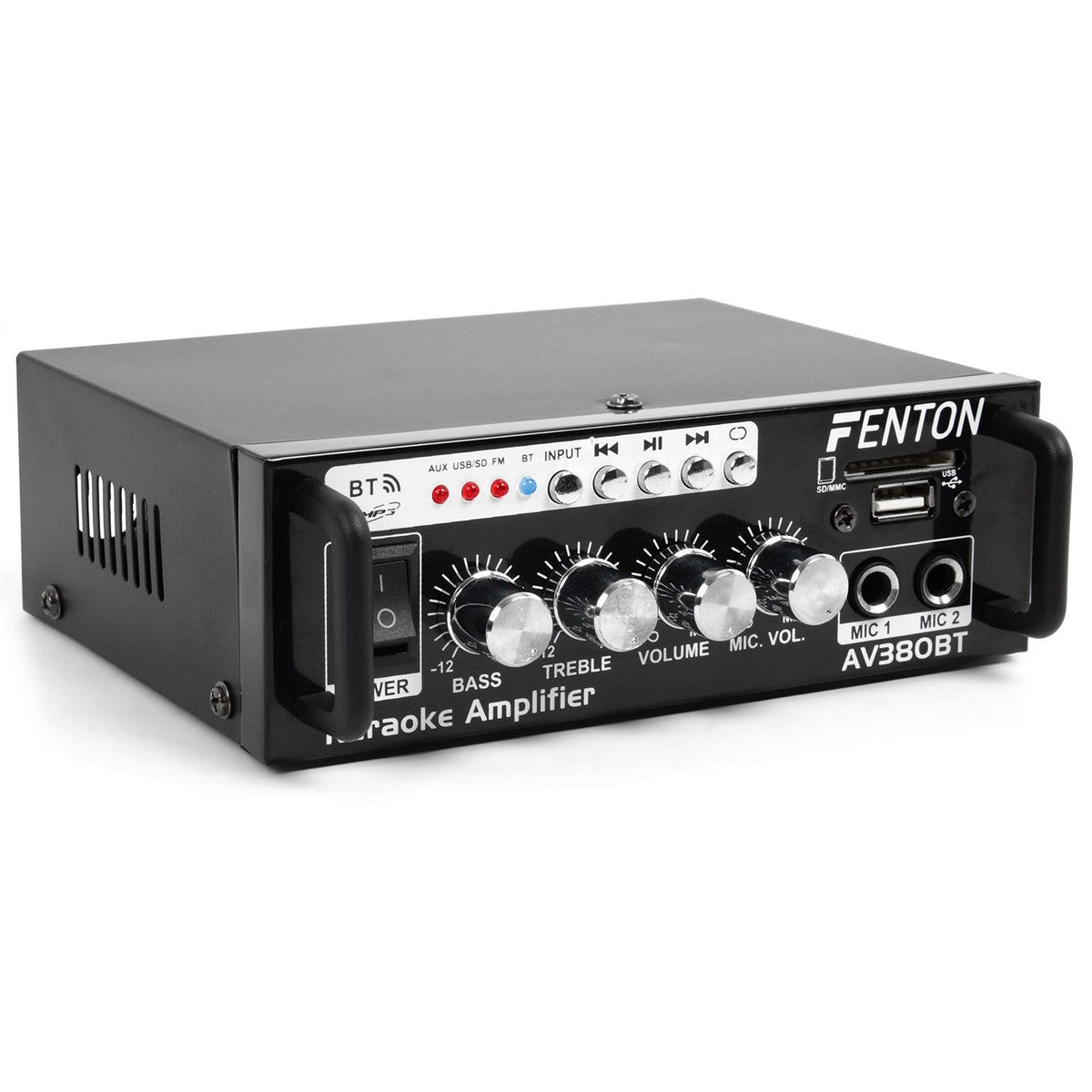 Fenton AV380BT - Kit de Amplificador con bafles USB/SD/BT - Tempo Shop