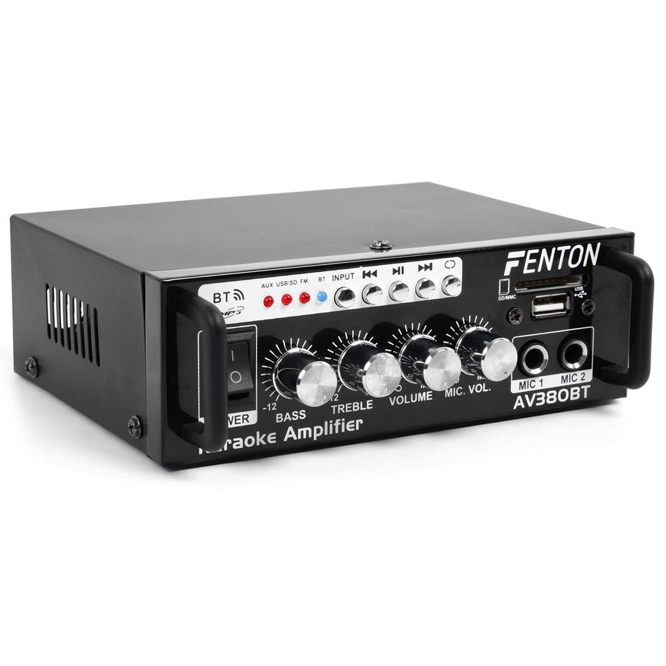 Fenton AV380BT - Kit de Amplificador con bafles USB/SD/BT - Tempo Shop