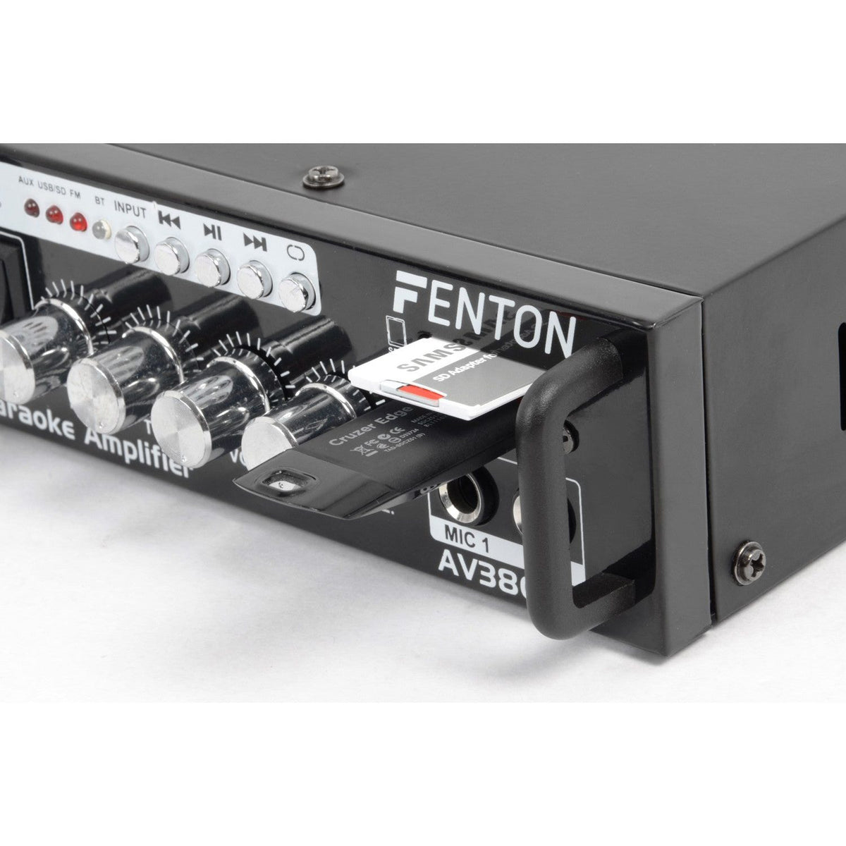 Fenton AV380BT - Kit de Amplificador con bafles USB/SD/BT - Tempo Shop