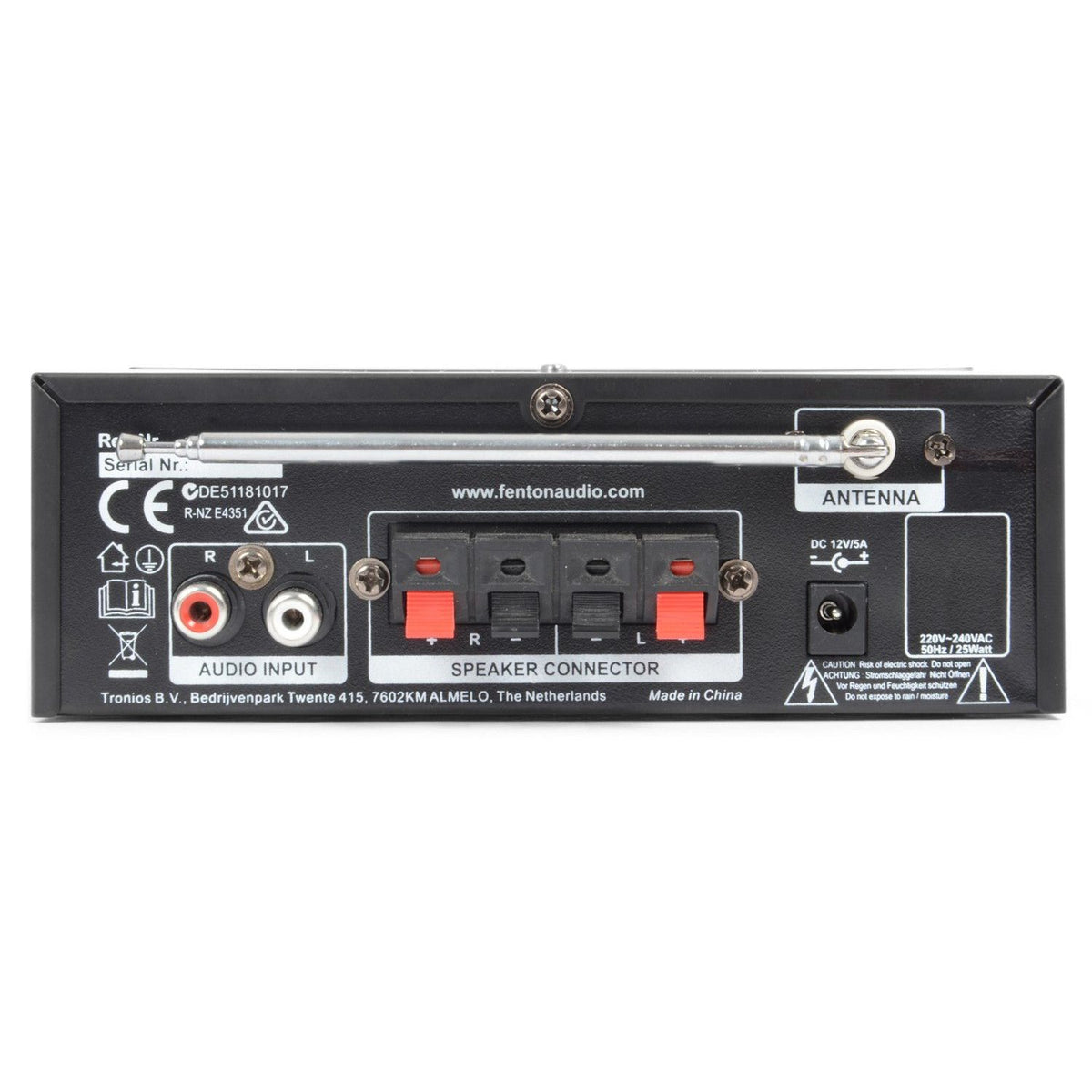 Fenton AV380BT - Kit de Amplificador con bafles USB/SD/BT - Tempo Shop