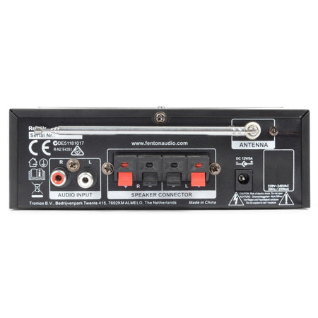 Fenton AV380BT - Kit de Amplificador con bafles USB/SD/BT - Tempo Shop