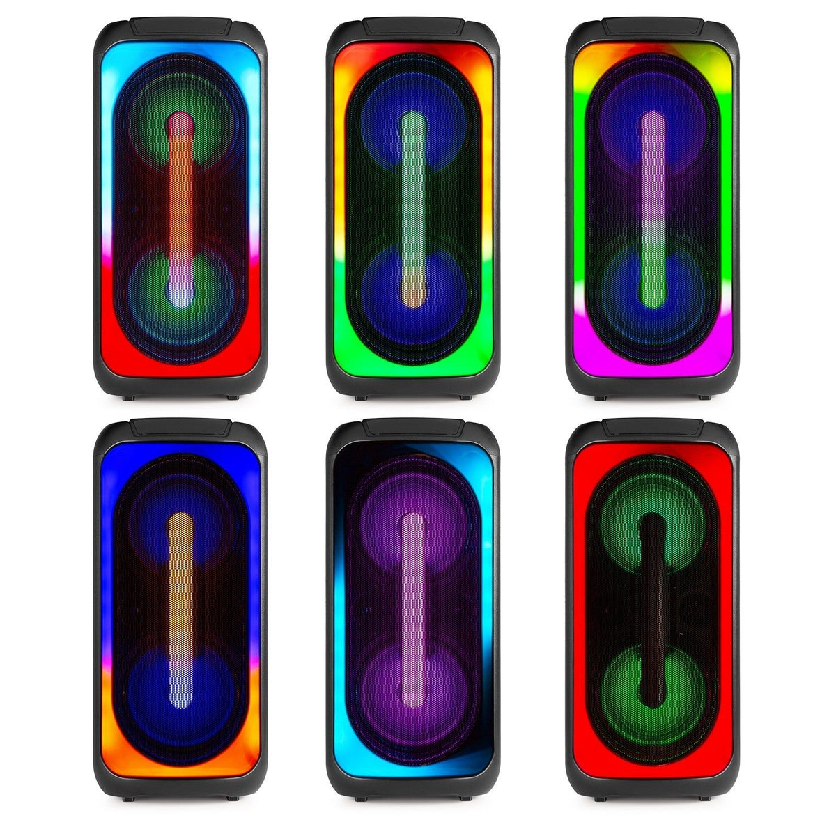 Fenton BoomBox500 - Altavoz Party Station con Bluetooth 5.0 y LED (240W) - Tempo Shop