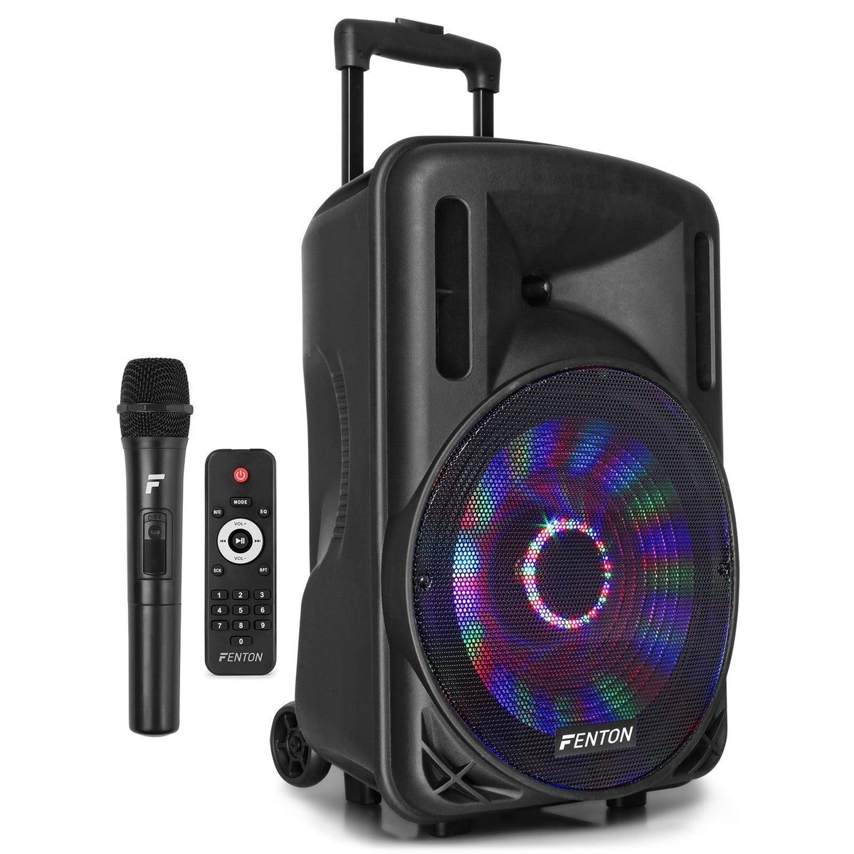 Fenton FT12LED - Bafle Activo 12" 700W - Tempo Shop