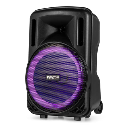 Fenton FT12LED MK2 - Altavoz Activo Portátil de 12" y 700W con Bluetooth y Micrófono Inalámbrico - Tempo Shop