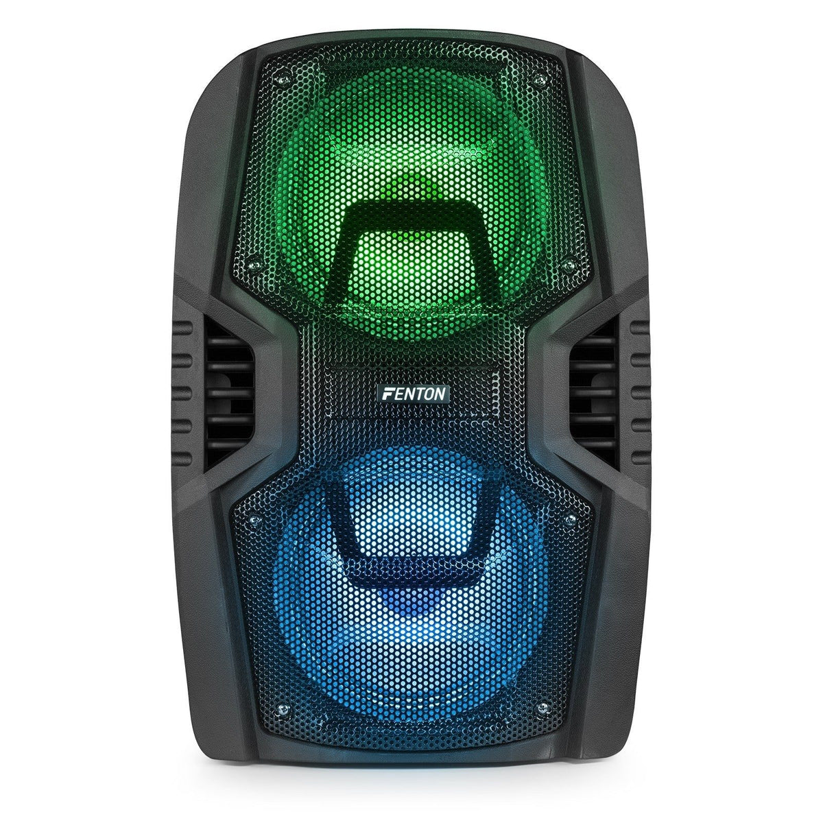 Fenton FT208LED - Sistema portátil de sonido 2x 8" - Tempo Shop