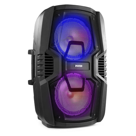 Fenton FT210LED - Sistema portátil de sonido 2x 10" - Tempo Shop