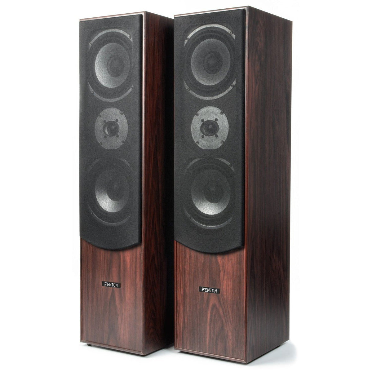 Fenton HF5W - Sistema Home Theatre 5.0 - Nogal - Tempo Shop
